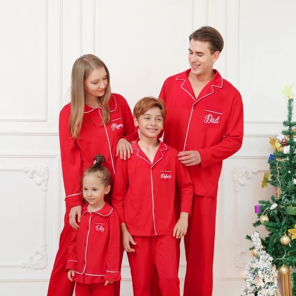 sugarbee Other - Sugarbee red pajamas size small